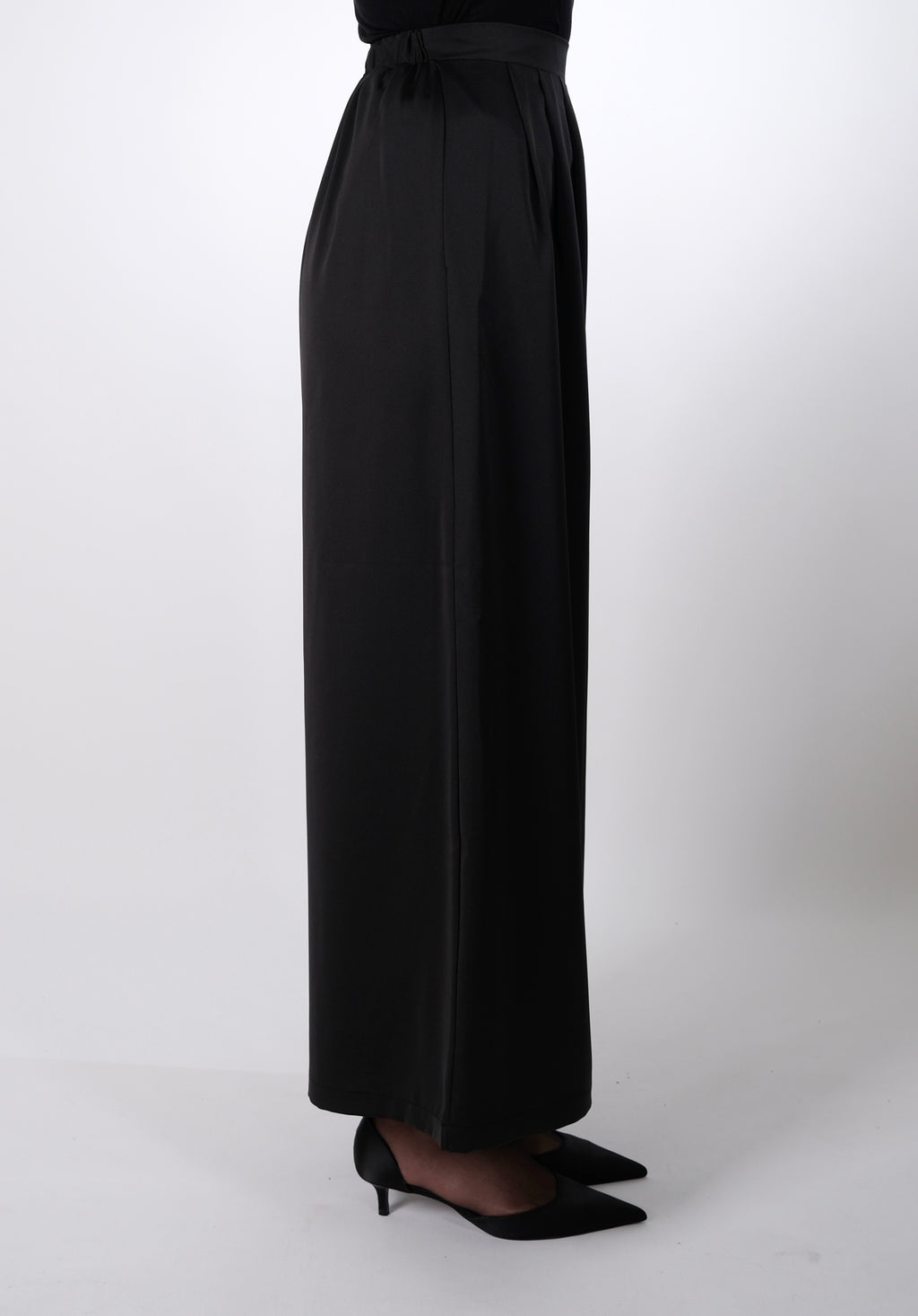 The Satin Wide-Leg Pants