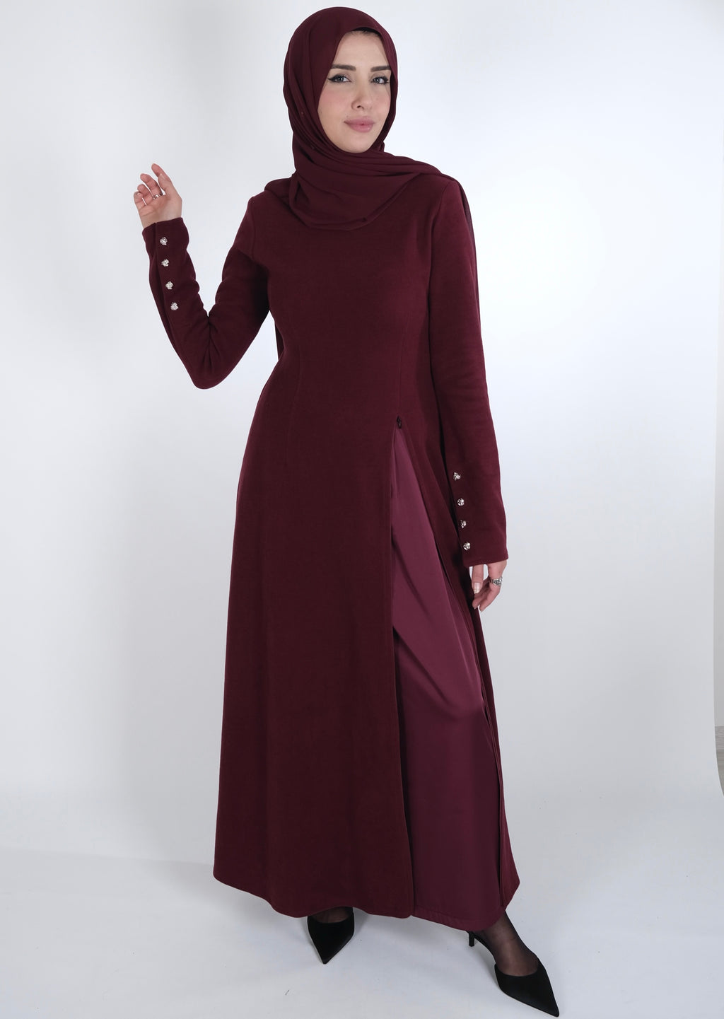 The Satin Wide-Leg Pants