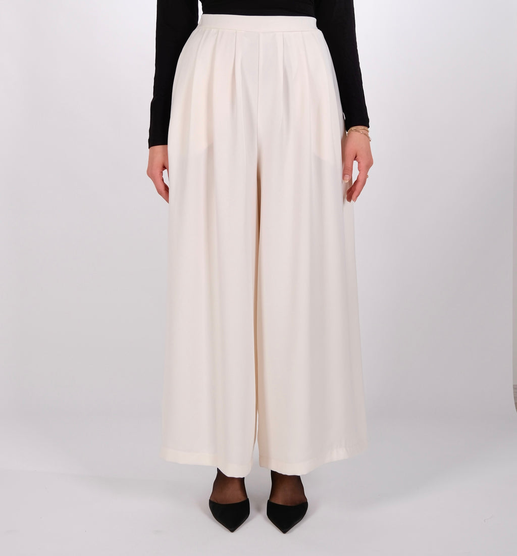The Cream Wide-Leg Pants