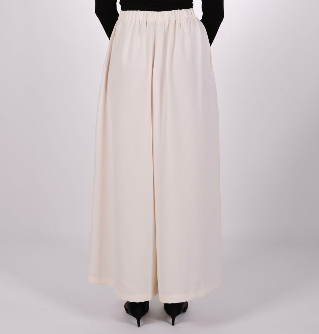 The Cream Wide-Leg Pants