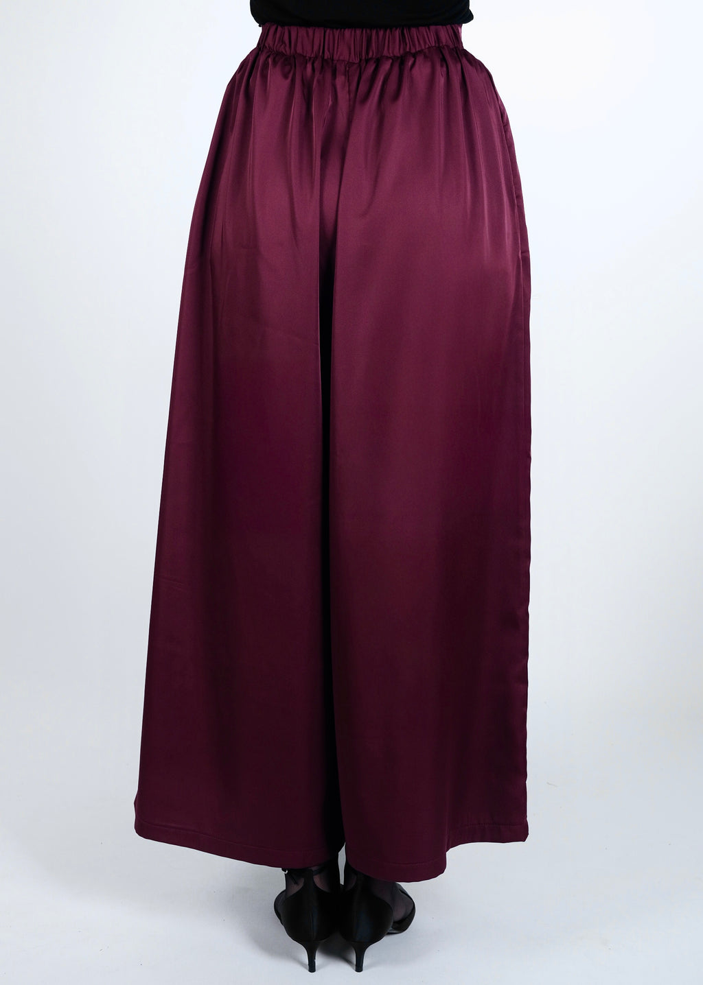 The Satin Wide-Leg Pants