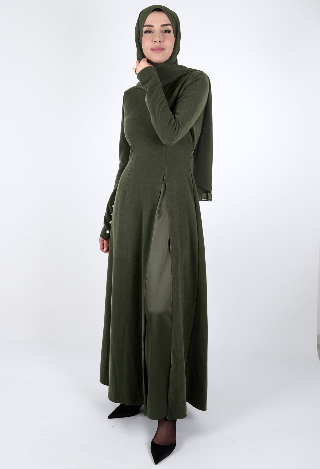 The Satin Wide-Leg Pants